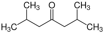 ساختار مولکولی دی ایزو بوتیل کتون
